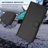Viewtogo Leather Flip Wallet Case for Samsung Galaxy S10e, Black view 2