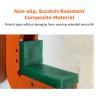 Heavy-Duty Horizontal Plate Lifting Clamps, 1.512-Ton Capacity, Orange (6T) view 4
