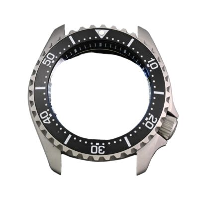Gladiaond 1-Pc. 42 mm Matte Watch Case with Sapphire Crystal, Waterproof, Compatible with NH35, NH34 and NH36 Movements, 28.5 mm Dial