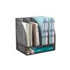 Black Metal Desktop File Organizer Rack view 1