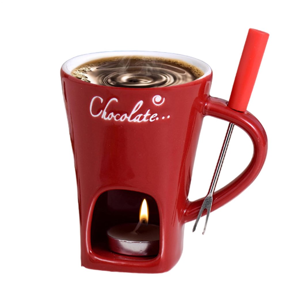 Portable Chocolate Fondue Cup Set