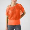 Women's Neon Fishnet Top with Tank Top, 80s/90s Retro Style view 3