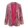 Women's Long-Sleeve Sequin Blazer view 2