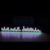 FACAIIO LED Music Spectrum Display Module, Ambient Lighting and Audio Retrofit, Dual Microphone and 3.5 mm Input, 7-Level Brightness, 9-Level Reflection, USB-C Powered, 215 x 33 mm view 3