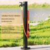 Frost-Resistant Stainless Steel Outdoor Faucet with Two Outlets view 3