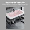 Space-Saving Wall-Mounted Vanity Cabinet view 4