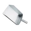 VALICLUD Large Flat Iron Scoop, Multi-Purpose Metal Kitchen Scoop view 1