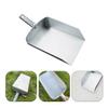 VALICLUD Large Flat Iron Scoop, Multi-Purpose Metal Kitchen Scoop view 3