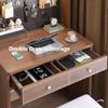 Modern Wooden Computer Desk with Hutch, Drawers, Shelves and Pegboard, 90 x 52 x 180 cm view 3