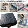 Concrete Pump Truck Jack and RV Chassis Pads, Rectangular Outrigger Pads with Handle, 10 x 12 in to 22 x 24 in for Temporary Outriggers view 3