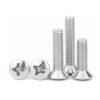 2/50 Pcs M2–M10 GB820 DIN966 304 Stainless Steel Phillips Oval Raised Countersunk Screws (18 mm, 10 Pcs M5) view 4