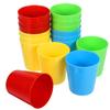 PLAFOPE 16-Pack ABS Drinking Cups, 250 mL, Christmas Party view 1