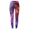 Women’s Galaxy Costume Set with 3D-Printed Shirt and Leggings view 3