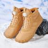 Men's Winter Snow Boots with Lacing and Soft Sole view 2