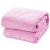 ZZGZZG Sofa Blanket 170 x 220 cm, Breathable, Skin-Friendly, Soft, Pink view 1