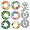 MAYJOYDIY 3-Piece Layered Wreath Metal Cutting Dies view 1