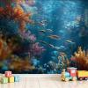 Underwater World Photo Wallpaper with Fish and Coral, 350 x 256 cm view 4