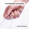 Window Insulation Film for Cold Protection, Transparent Thermal Film with Double-Sided Tape, White, 70 x 90 cm view 4