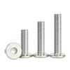 YANGC M2/M2.5/M3/M4 304 Stainless Steel Ultra-Thin Hex Socket Flat Head Screws, 18 mm, M2.5 (5 mm Head Diameter), 50 pcs view 4