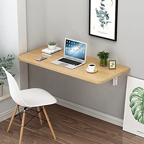 Space-Saving Wall-Mounted Folding Table for Home and Outdoor Use, 50.8 x 25.4 cm
