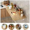 Space-Saving Wall-Mounted Folding Table for Home and Outdoor Use, 50.8 x 25.4 cm view 4