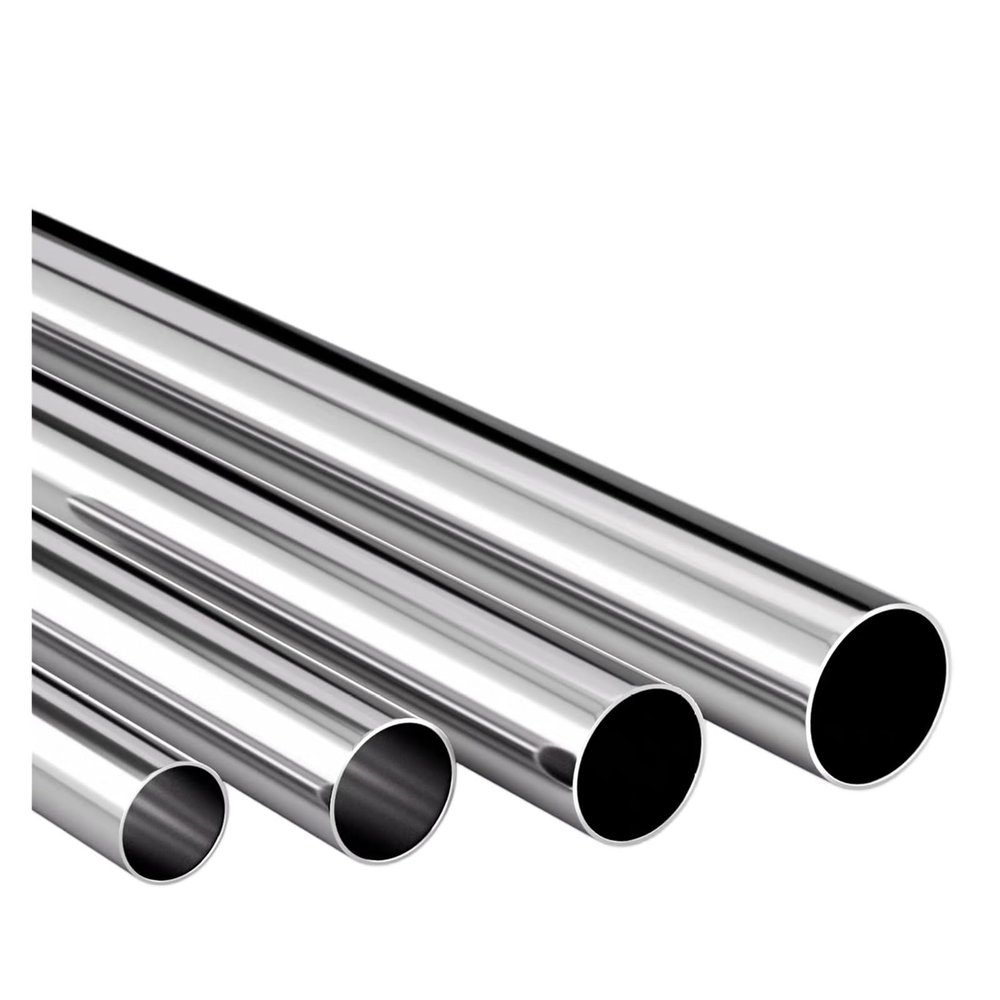 2-Piece 304 Stainless Steel Tube, 250 mm Seamless Round Capillary Tube, 18 × 0.5 mm