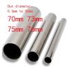 2-Piece 304 Stainless Steel Tube, 250 mm Seamless Round Capillary Tube, 18 × 0.5 mm view 2