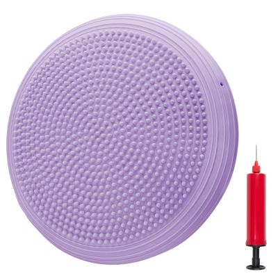 ARATERVIO Balance Cushion, 34 cm, with Pump, Purple