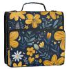 3-Ring Binder with Zipper, Shoulder Strap, and Multiple Pockets view 2