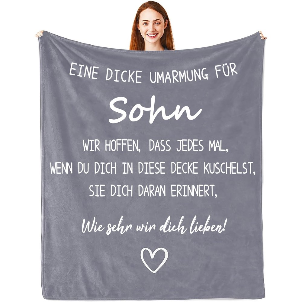 Anugsoe Son Blanket from Mom and Dad, 18th Birthday Gift