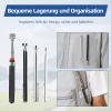 5-Piece Telescoping Magnet Set, Extra-Strong 550 mm Magnetic Pickup Tools view 4