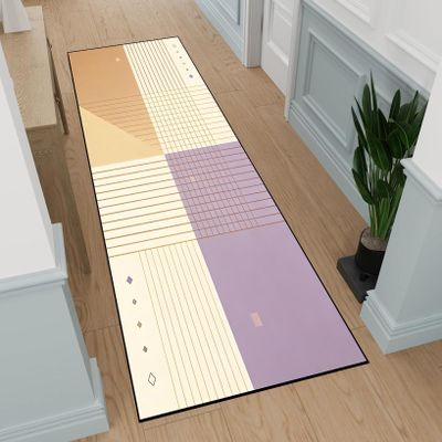 CHENMIAO Carpet Runner 80 x 250 cm, Non-Slip Modern Kitchen Runner