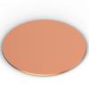 Round Copper Plate, 5 × 90–130 mm, Metal Disc for DIY and Decorative Use (5 × 95 mm) view 1
