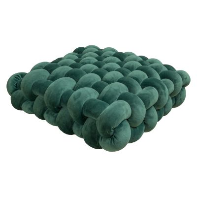 YongXinMY Handcrafted Woven Knot Cushion, Square and Soft