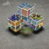 Optical Glass Lens 18 × 18 × 18 mm, Optical Experiment Cube Light Prism view 3