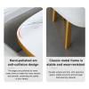 Elegant Round Marble Dining Table for 4 with Chairs – Stylish Office, Lounge, or Living Room Set view 4