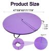 Pole Dance Mat, Thick Pole Crash Pad, Portable Round Safety Cushion for Dance, Foldable Pole Dance Fall Pad for Home Studios and Gyms (Light Pink, 47" x 1.97") view 3