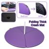 Pole Dance Mat, Thick Pole Crash Pad, Portable Round Safety Cushion for Dance, Foldable Pole Dance Fall Pad for Home Studios and Gyms (Light Pink, 47" x 1.97") view 4