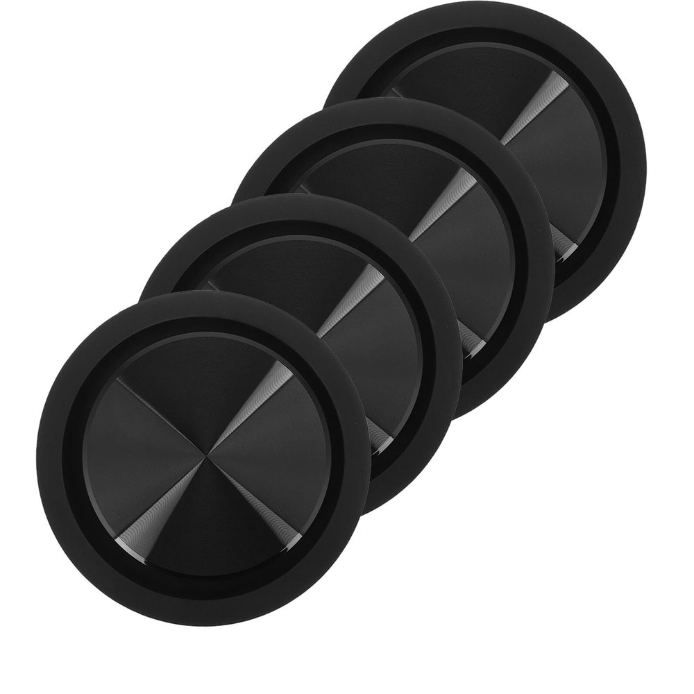Angoily 4-Piece Bass Passive Radiator Membranes, 65 Vibration Plates for Car Speakers and Subwoofers