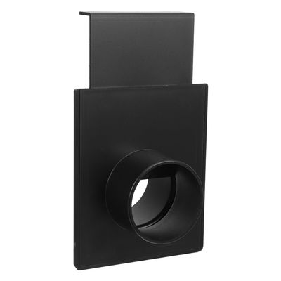 Dust Collection Shutoff Gate, 2.5-Inch ABS, Black, 57 mm