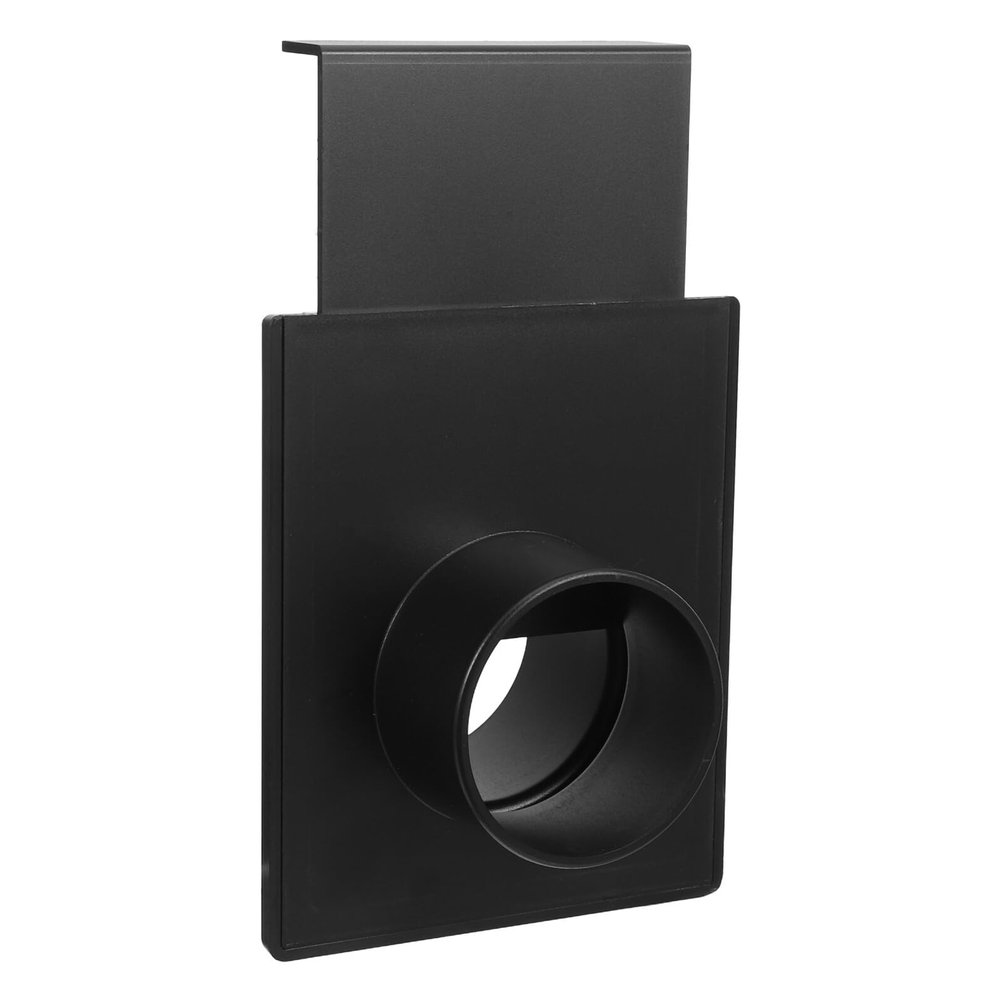 Dust Collection Shutoff Gate, 2.5-Inch ABS, Black, 57 mm