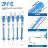 Scientific Spring Scales, 5-Pack, 1 N, 10, 20, 30, Transparent view 4