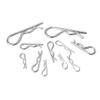 STOBAZA Carbon Steel R-Clips with Storage Box, 150 Pieces view 4