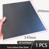 1 pc. 245 x 395 mm 3K Twill Matte Carbon Fiber Sheet, Impact-Resistant Model Material Sheet (0.55 mm Thick) (1.5 mm Twill Matte) view 2