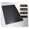 1 pc. 245 x 395 mm 3K Twill Matte Carbon Fiber Sheet, Impact-Resistant Model Material Sheet (0.55 mm Thick) (1.5 mm Twill Matte) view 3