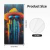 Generic Green Cactus Print Welcome Door Cover, 185 x 90 cm view 2