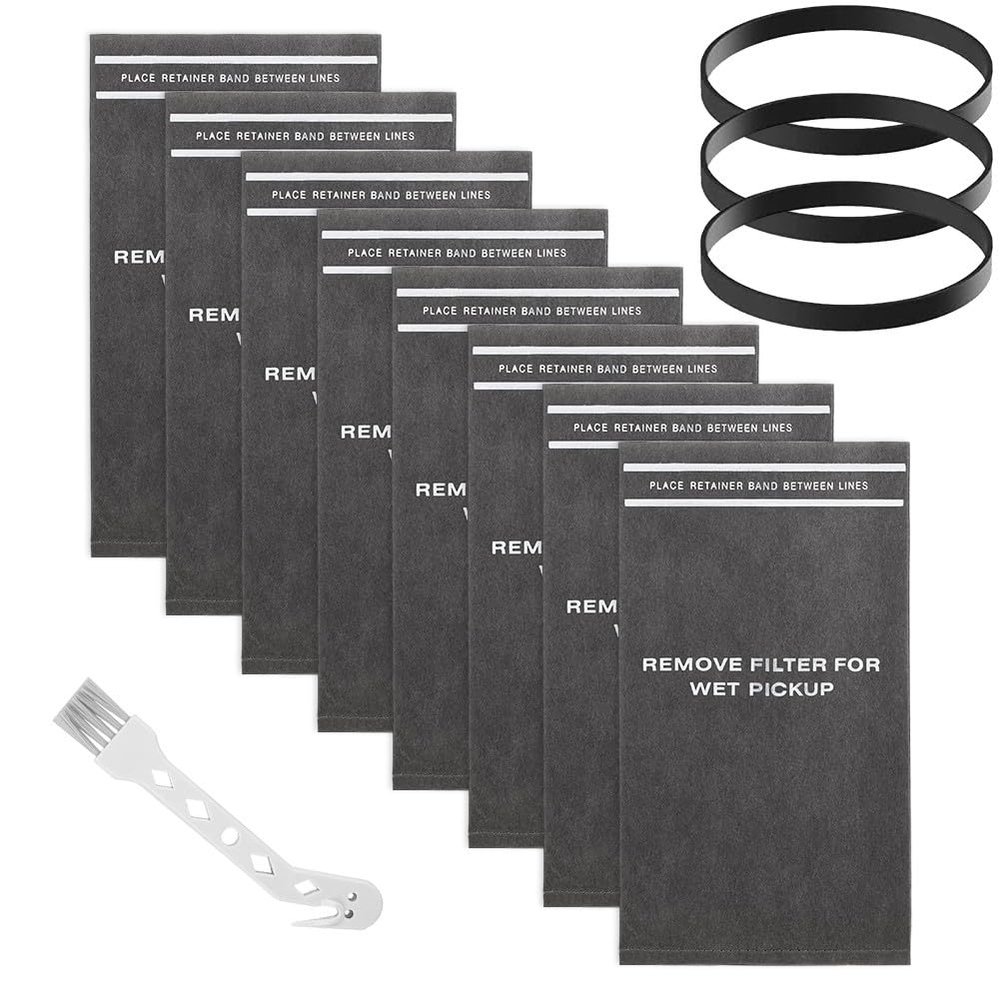 FACAIIO 8-Pack Cloth Filter Bags 9-38737 for 2–2.5 Gallon Vacuum and Powerhead Bucket Models CMXEVBE17250/9-17611/17713