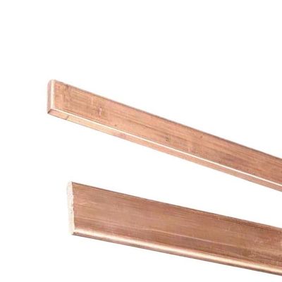 1-Pc. Copper Flat Bar, 500 mm L, 5 mm W, 35 mm Thick, for Electrical and Manufacturing Applications (5 mm)