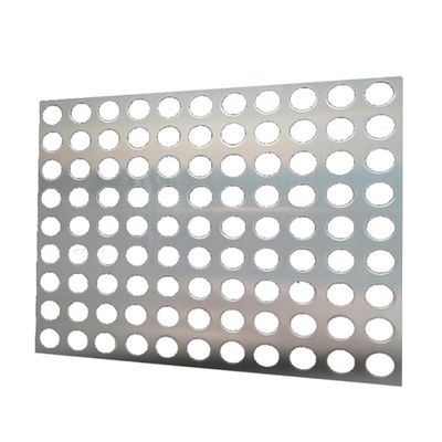 304 Stainless Steel Grid Mat for Balcony, Perforated Decorative Panel for Window Sills and Railings, Metal Mesh for Flower Stands