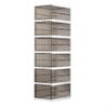 Stackable Shoe Storage Boxes, 6-Pack, Transparent Plastic, Foldable Design view 1